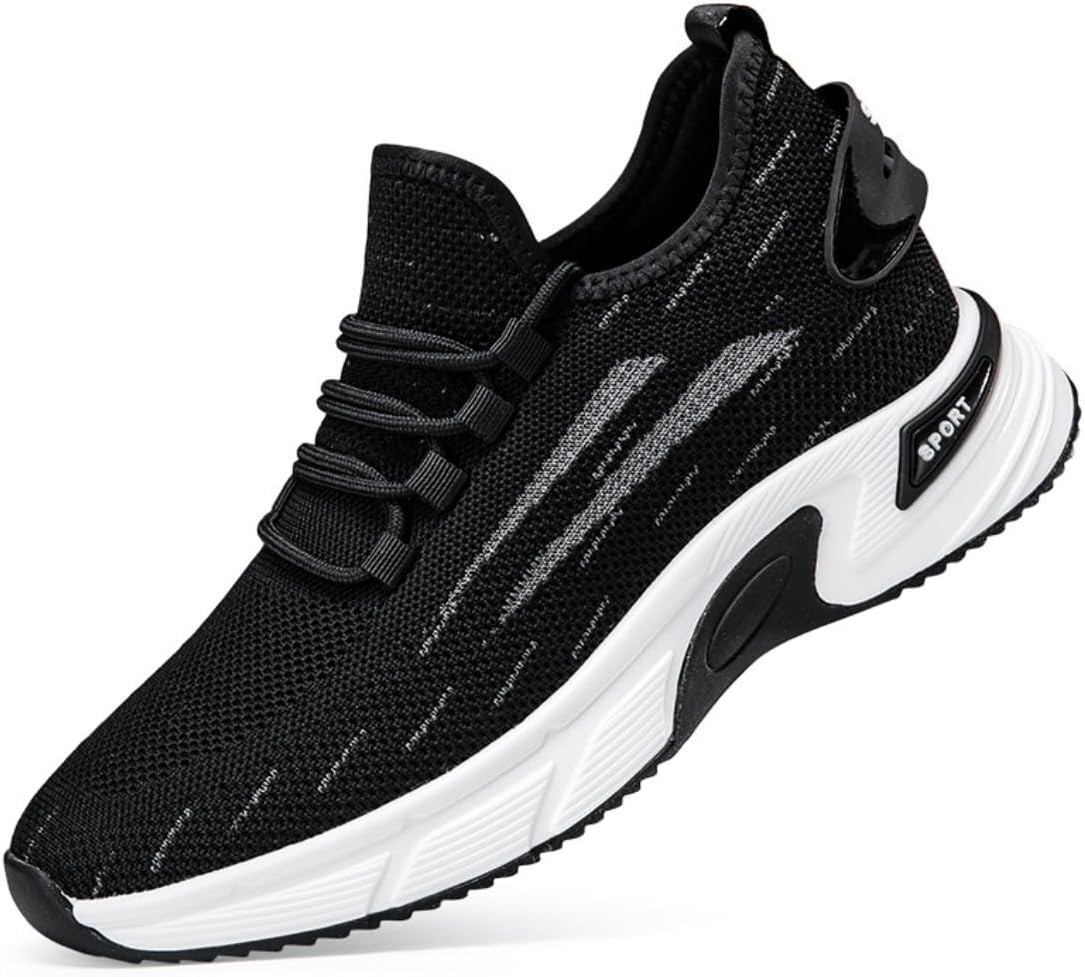 Мужские модные кроссовки ailishabroy с дышащей тканью: повседневные туфли на скрытой подошве для уверенных в себе мужчин, черный
Мужские модные кроссовки ailishabroy с дышащей тканью: повседневные туфли на скрытой подошве для уверенных в себе мужчин, черный