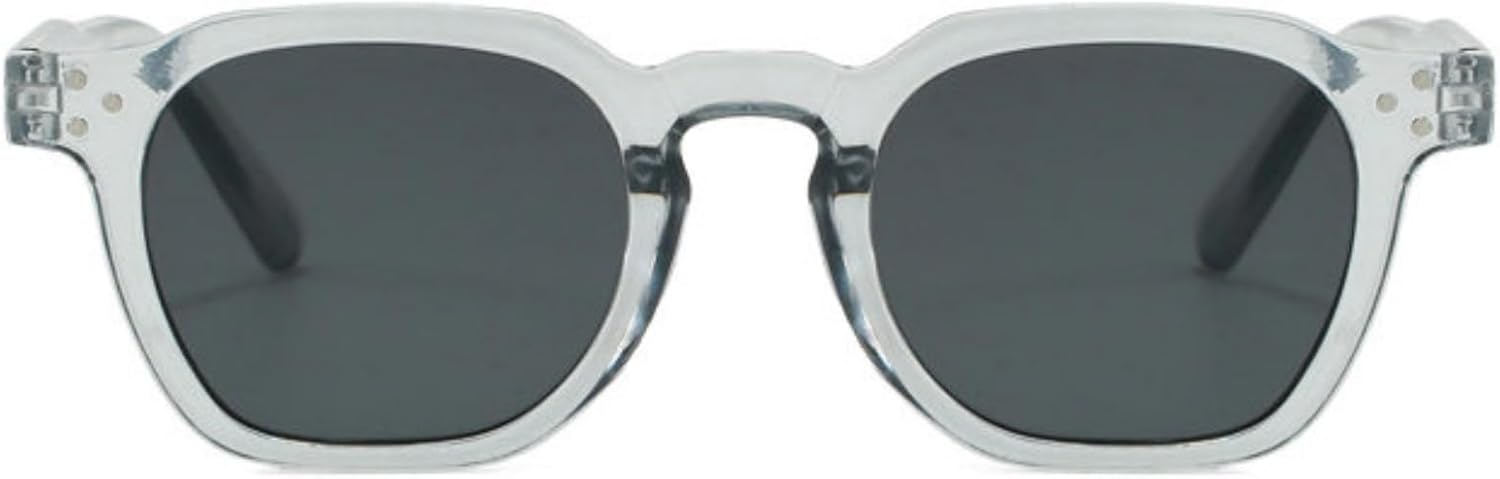 Willochra Модные женские квадратные солнцезащитные очки в стиле ретро с заклепками Мужские трендовые сине-зеленые оттенки Солнцезащитные очки с защитой от УФ-излучения UV400 Многоугольные солнцезащитные очки, C7
Willochra Модные женские квадратные солнцезащитные очки в стиле ретро с заклепками Мужские трендовые сине-зеленые оттенки Солнцезащитные очки с защитой от УФ-излучения UV400 Многоугольные солнцезащитные очки, C7