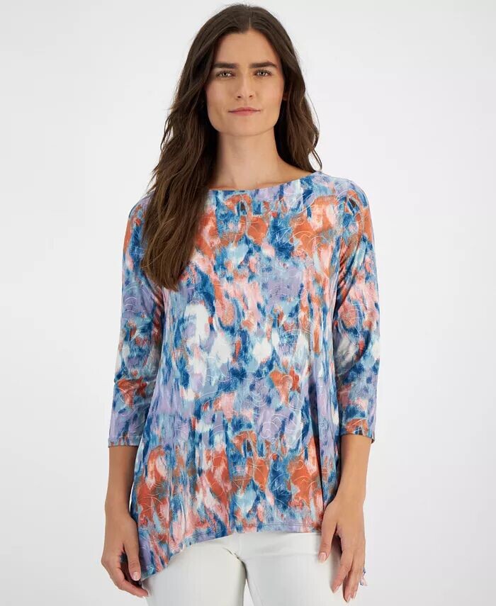 Свободный топ из жаккарда с принтом Petite и рукавами 3/4 JM Collection, мультиколор
Свободный топ из жаккарда с принтом Petite и рукавами 3/4 JM Collection, мультиколор
