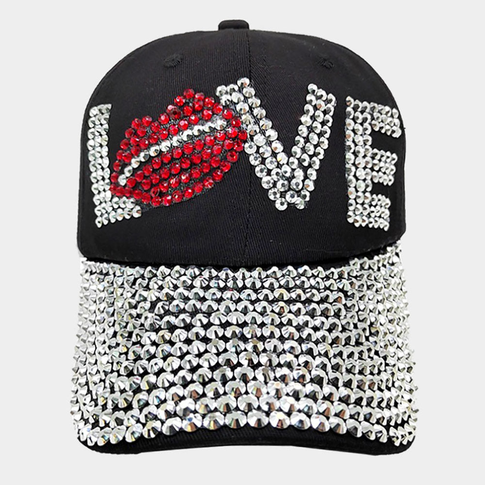 Бейсболка с надписью «Bling Lips 'Love'» FASHNZFAB, черный
Бейсболка с надписью «Bling Lips 'Love'» FASHNZFAB, черный