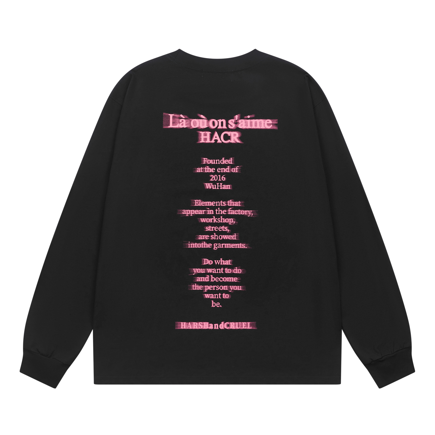 Футболка унисекс HARSH AND CRUEL, черная
Футболка унисекс HARSH AND CRUEL, черная