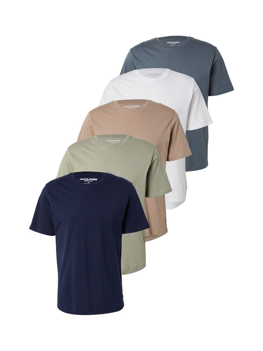 Футболка JACK & JONES JACK & JONES Essentials, Dark blue/Light brown/Olive/White
Футболка JACK & JONES JACK & JONES Essentials, Dark blue/Light brown/Olive/White