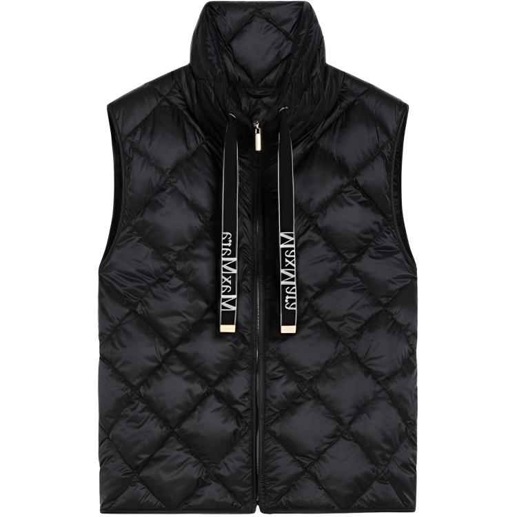 MaxMara Пуховик Down Vest Women's Black с воротником стойкой
MaxMara Пуховик Down Vest Women's Black с воротником стойкой