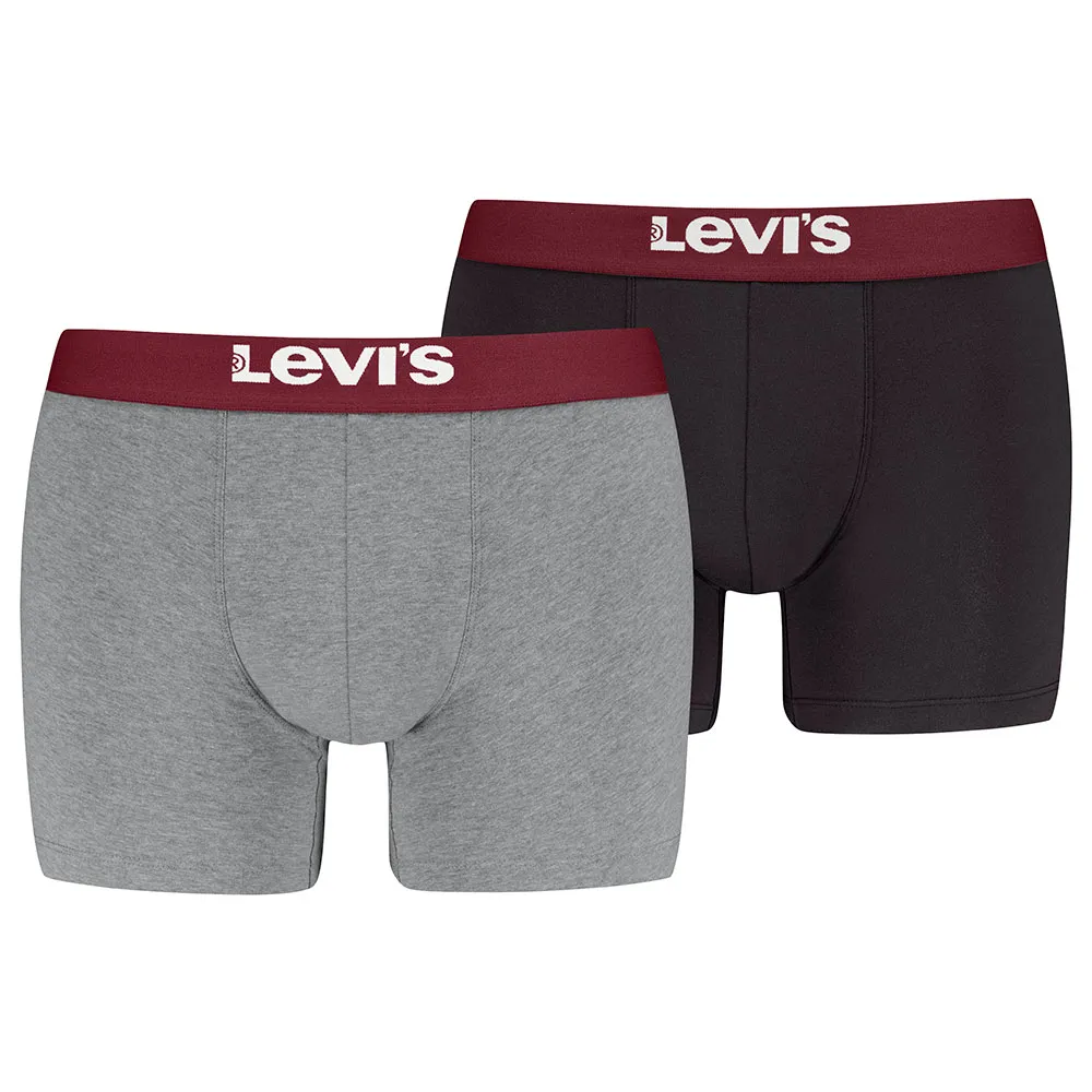 Боксеры 2 шт Levi's 701222842 boxers 2 units, серый
Боксеры 2 шт Levi's 701222842 boxers 2 units, серый
