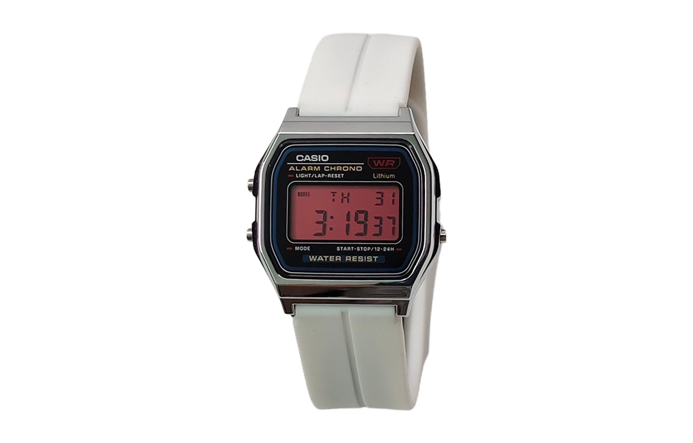 CASIO Кварцевые часы унисекс с силиконовым ремешком и черным циферблатом
CASIO Кварцевые часы унисекс с силиконовым ремешком и черным циферблатом