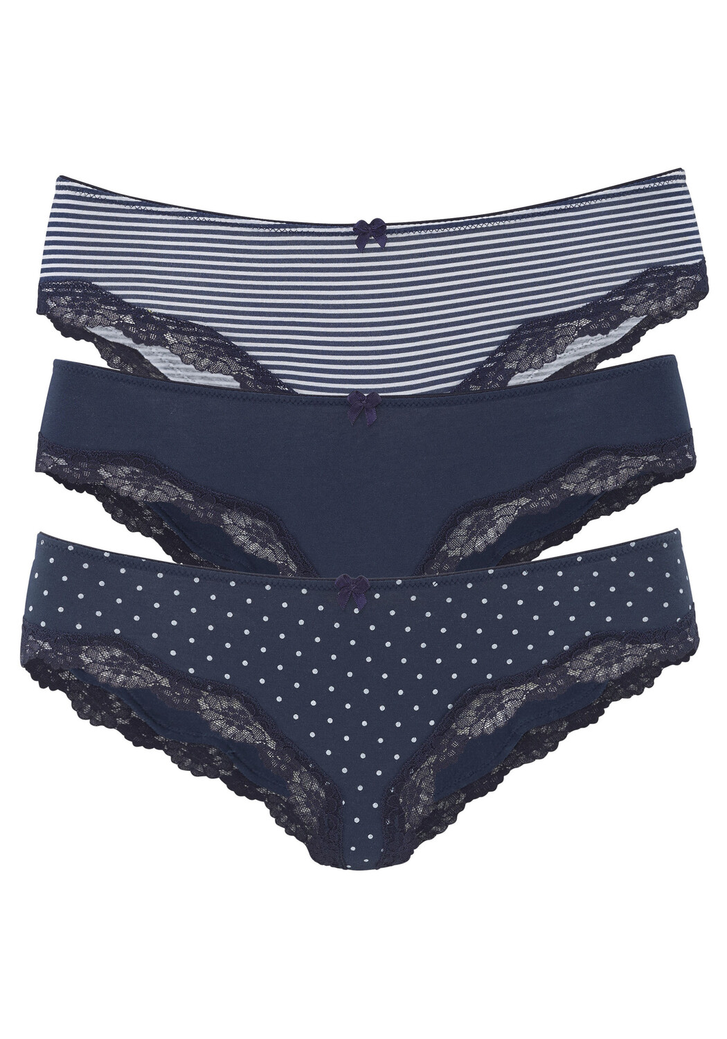 Трусы LASCANA, цвет marine gepunktet, gestreift, uni
Трусы LASCANA, цвет marine gepunktet, gestreift, uni