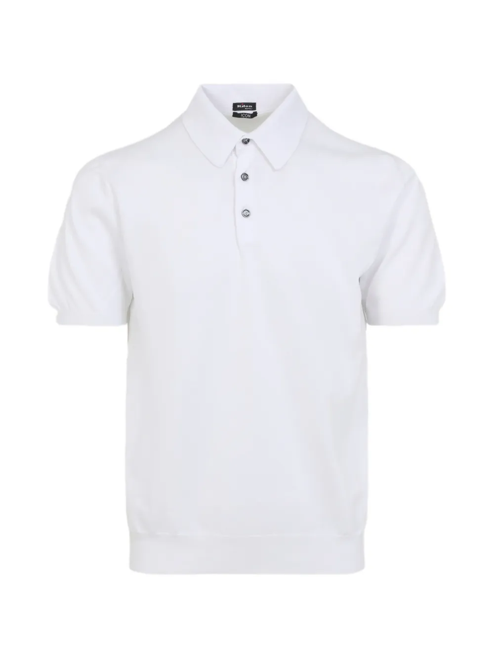 Поло с короткими рукавами на пуговицах Kiton, белый
Поло с короткими рукавами на пуговицах Kiton, белый