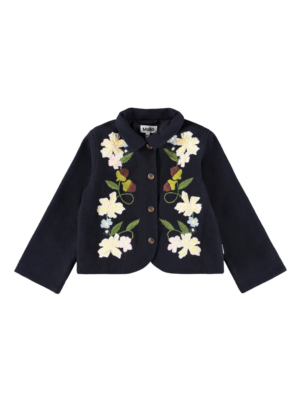 Пиджак с вышивкой Molo, черный
Пиджак с вышивкой Molo, черный