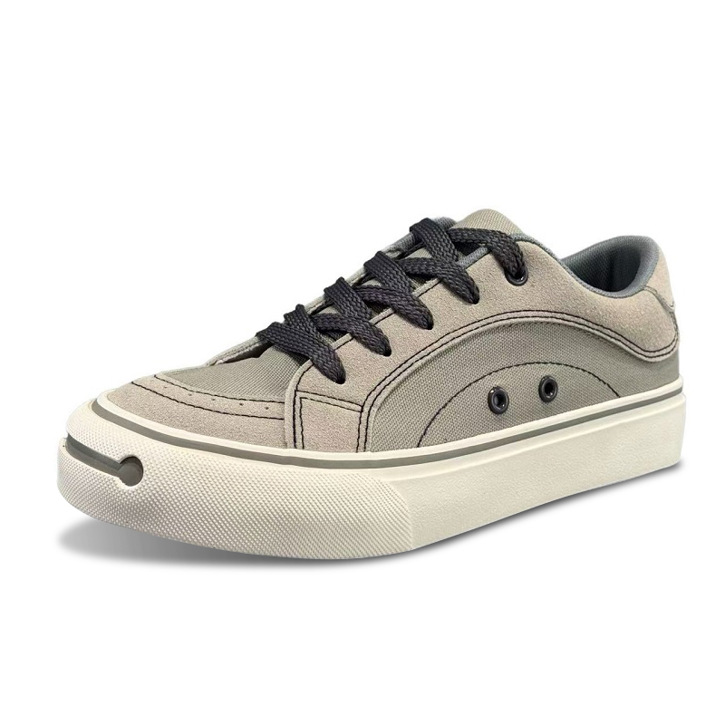 VANSSI Легкие и износостойкие мужские скейтерские лоу-топы серого цвета, цвет Gray 
VANSSI Легкие и износостойкие мужские скейтерские лоу-топы серого цвета, цвет Gray