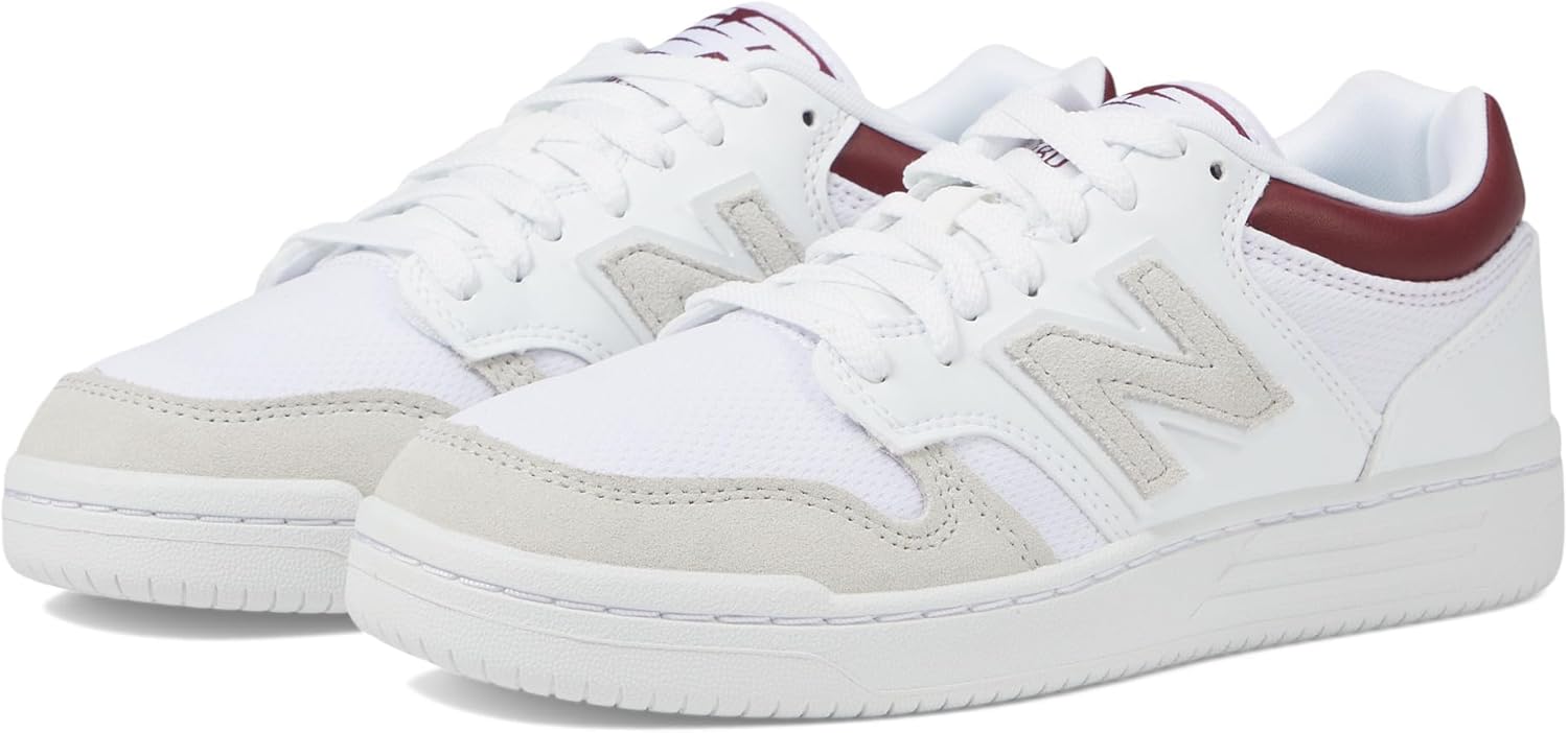 Кроссовки New Balance Unisex-Adult 480 V1, White/Classic Crimson
Кроссовки New Balance Unisex-Adult 480 V1, White/Classic Crimson