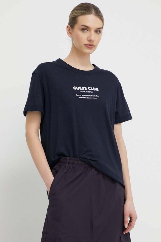 Хлопковая футболка LEAH Guess, темно-синий
Хлопковая футболка LEAH Guess, темно-синий