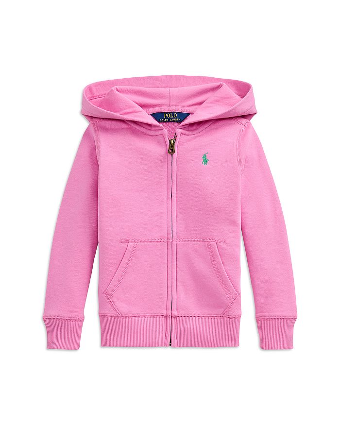 Толстовка с капюшоном из французского трикотажа на молнии для девочек - Little Kid Ralph Lauren, розовый
Толстовка с капюшоном из французского трикотажа на молнии для девочек - Little Kid Ralph Lauren, розовый