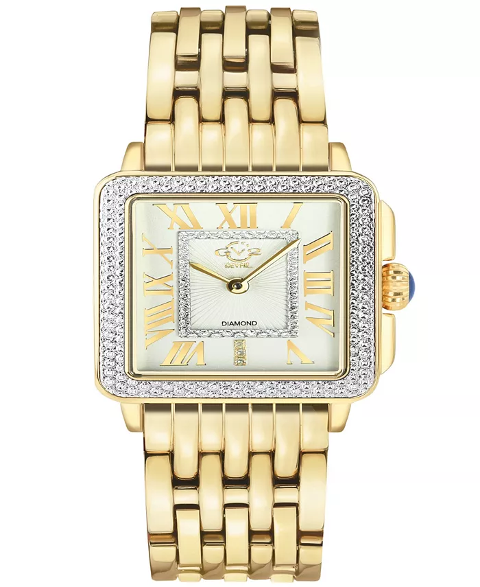 Женские часы Padova из нержавеющей стали с золотистым покрытием, 30 мм GV2 by Gevril
Женские часы Padova из нержавеющей стали с золотистым покрытием, 30 мм GV2 by Gevril