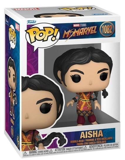 Funko POP! Марвел, коллекционная фигурка, Мисс. Марвел, Аиша
Funko POP! Марвел, коллекционная фигурка, Мисс. Марвел, Аиша