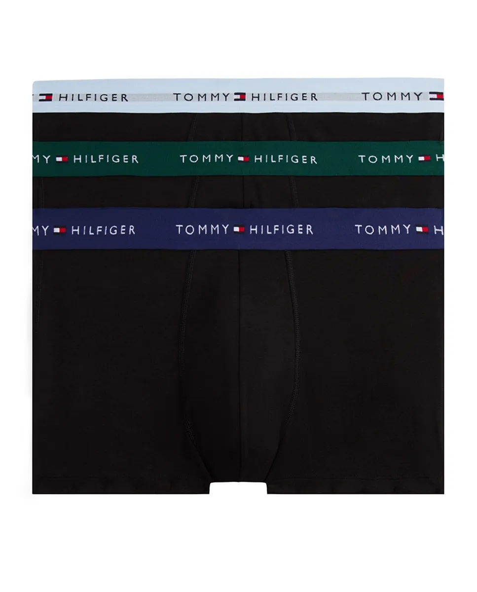 Упаковка из трех мужских боксеров Tommy Hilfiger, черный
Упаковка из трех мужских боксеров Tommy Hilfiger, черный