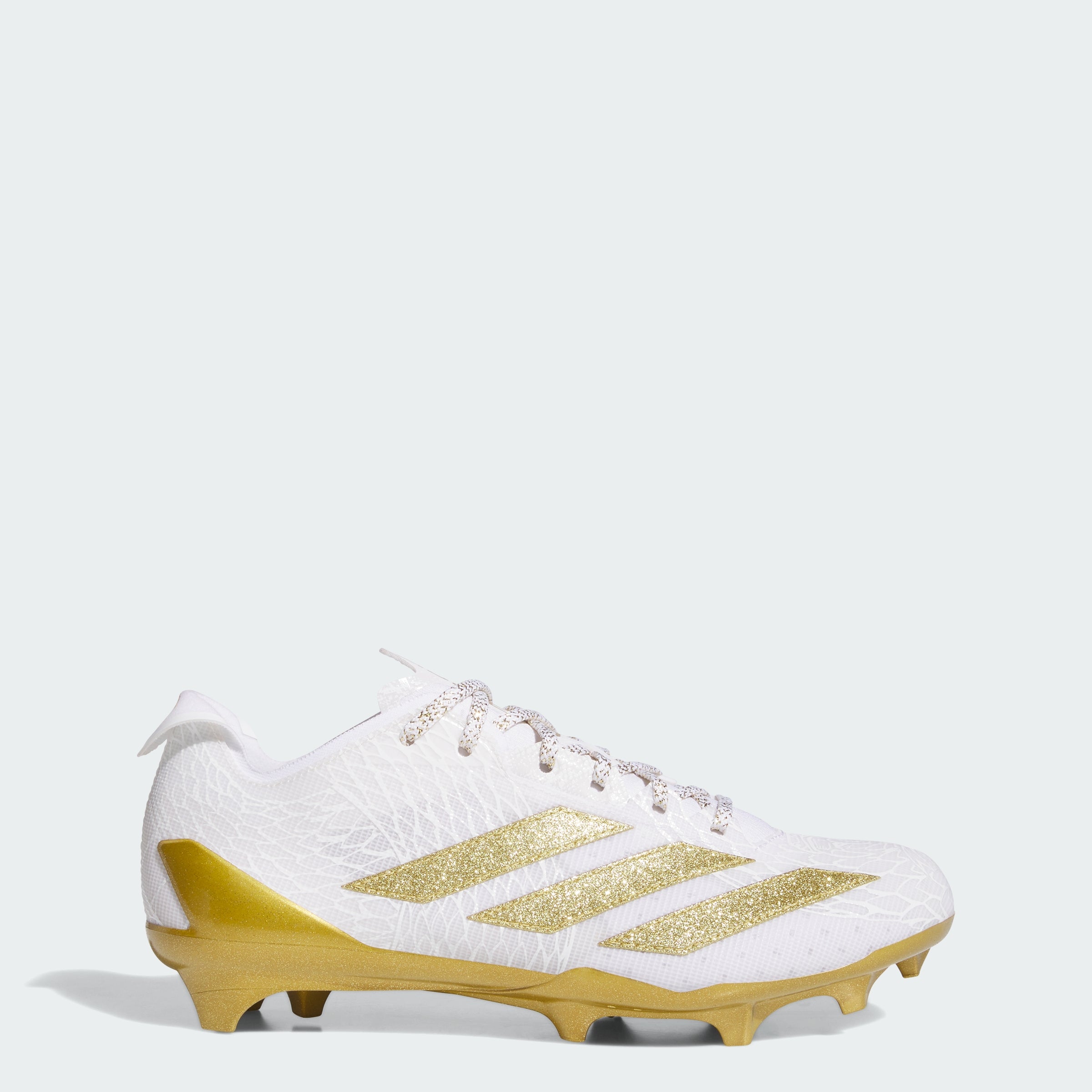 Мужские футбольные бутсы adidas Adizero Electric II Exotic Speed Adidas, Cloud White / Gold Metallic / Cloud Whit
Мужские футбольные бутсы adidas Adizero Electric II Exotic Speed Adidas, Cloud White / Gold Metallic / Cloud Whit