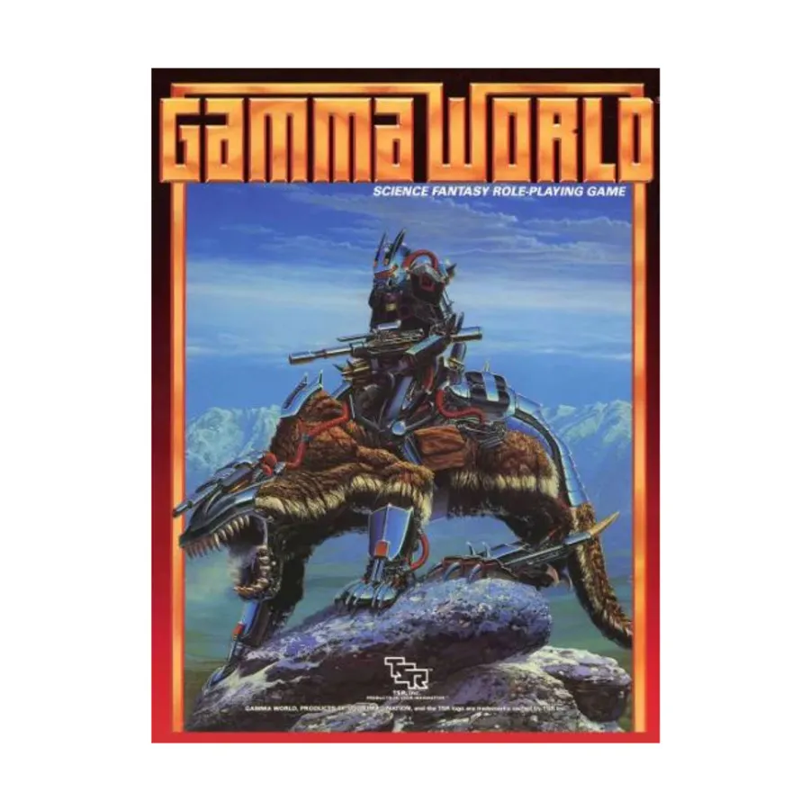 Gamma World (3rd Edition, Warrior Riding Beast Cover) - Rule Book Only, Gamma World, мягкая обложка
Gamma World (3rd Edition, Warrior Riding Beast Cover) - Rule Book Only, Gamma World, мягкая обложка