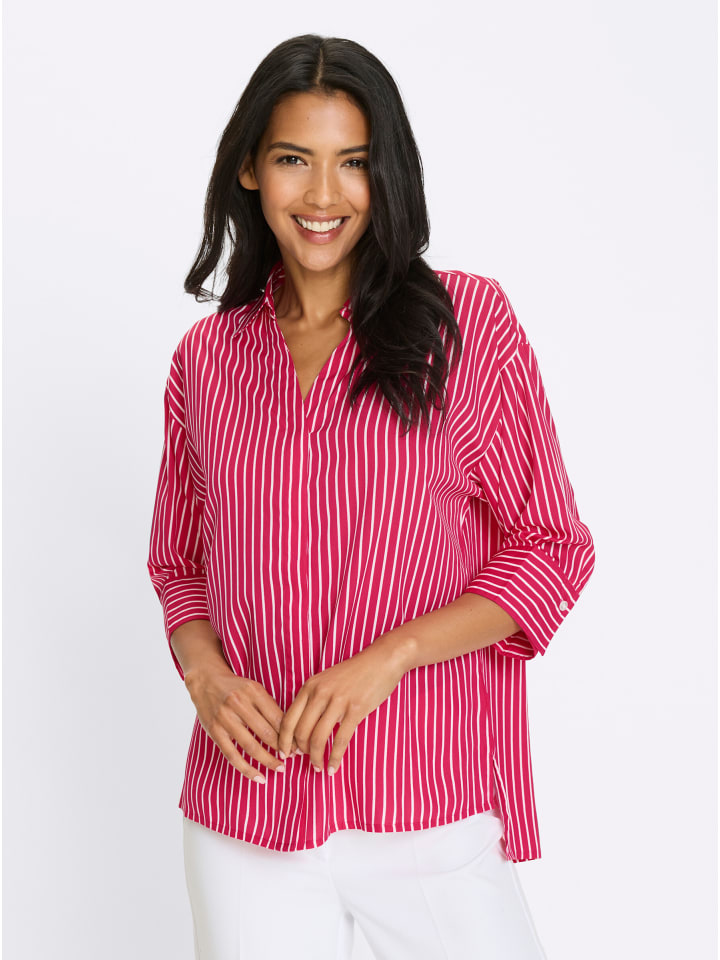 Длинная блузка в белую и розовую полоску Sieh an!
Длинная блузка в белую и розовую полоску Sieh an!