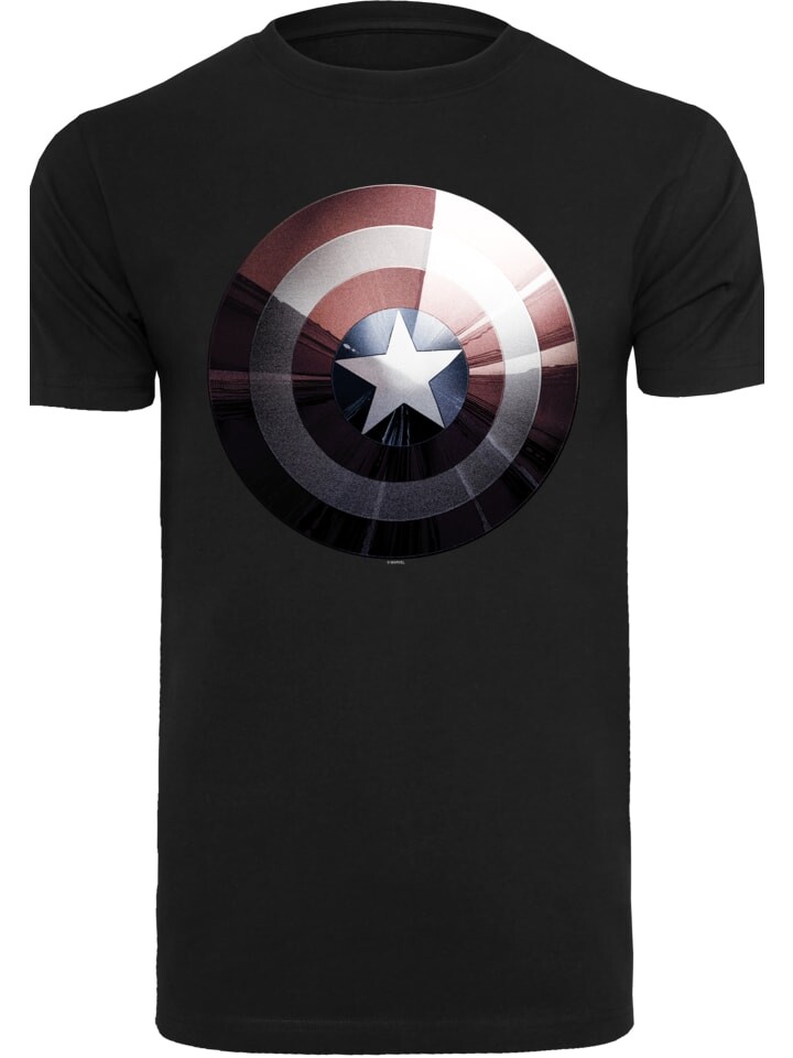 Футболка F4NT4STIC Marvel Captain America Shield Shiny, черный 
Футболка F4NT4STIC Marvel Captain America Shield Shiny, черный