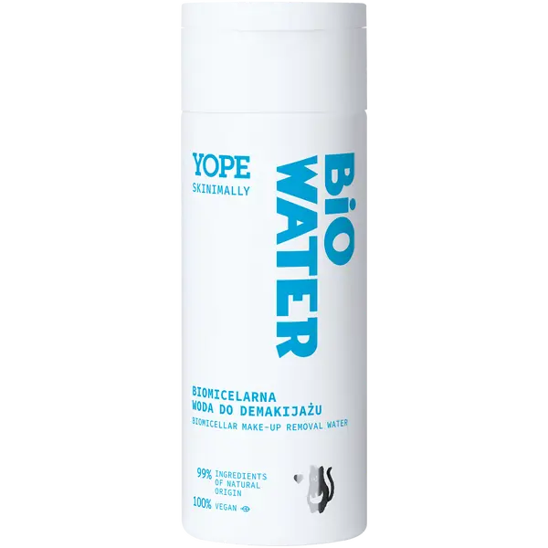 Мицеллярная вода для снятия макияжа, 150 мл Yope Skinimally bio water
Мицеллярная вода для снятия макияжа, 150 мл Yope Skinimally bio water