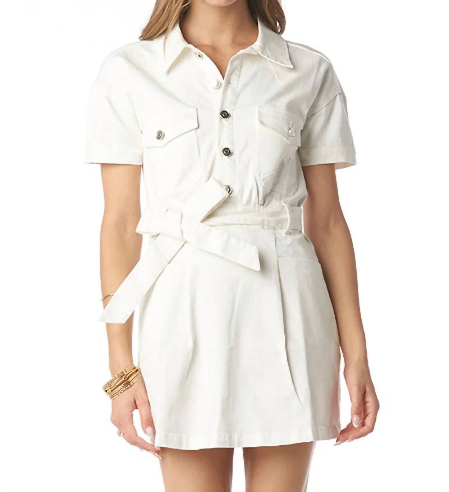 Мини-платье Yuma ярко-белого цвета Tart Collections
Мини-платье Yuma ярко-белого цвета Tart Collections