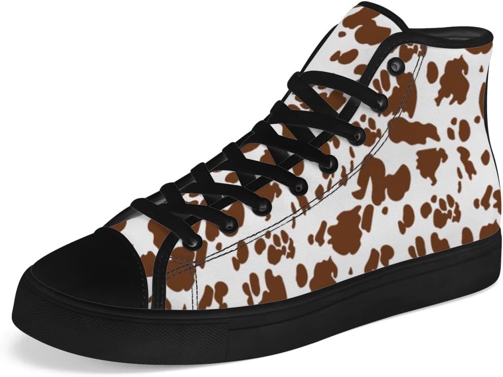 Кеды на высокой подошве chebing с принтом коровы для женщин и мужчин, высокие кроссовки на шнуровке, повседневная обувь, подарки для мужчин и женщин, 620 Brown
Кеды на высокой подошве chebing с принтом коровы для женщин и мужчин, высокие кроссовки на шнуровке, повседневная обувь, подарки для мужчин и женщин, 620 Brown