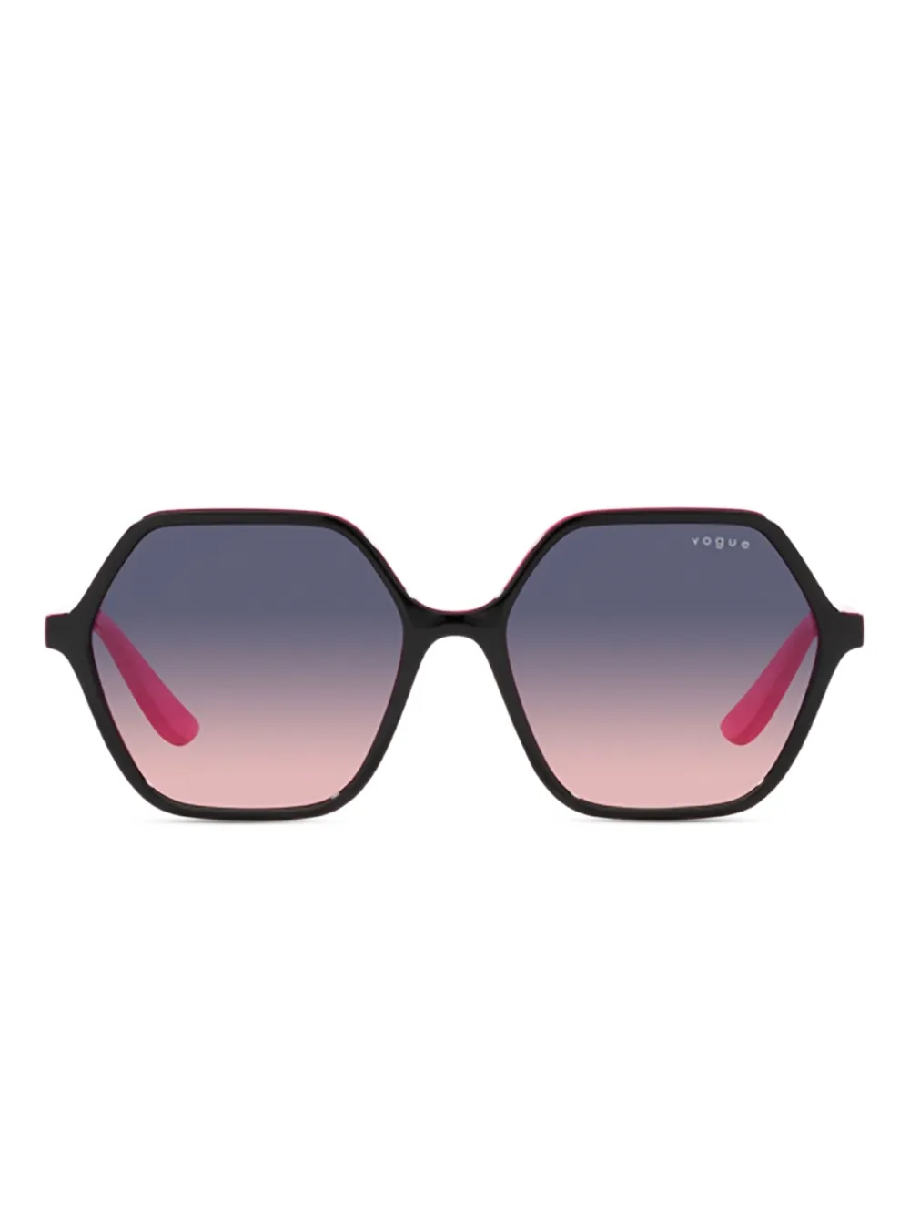 Солнцезащитные очки в геометричной оправе Vogue, черный
Солнцезащитные очки в геометричной оправе Vogue, черный