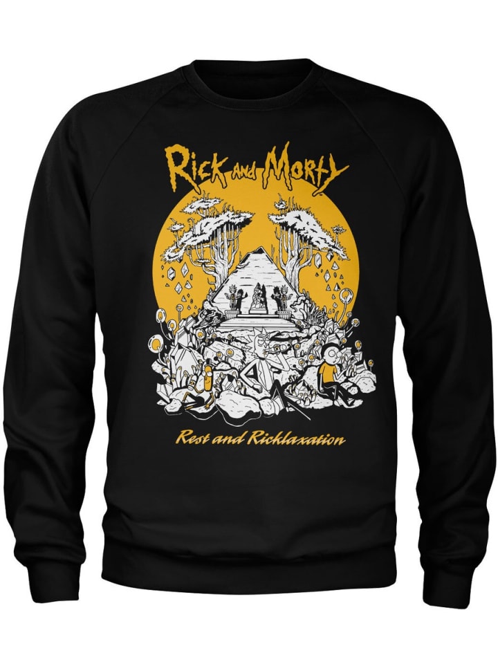Свитер черного цвета Rick and Morty
Свитер черного цвета Rick and Morty