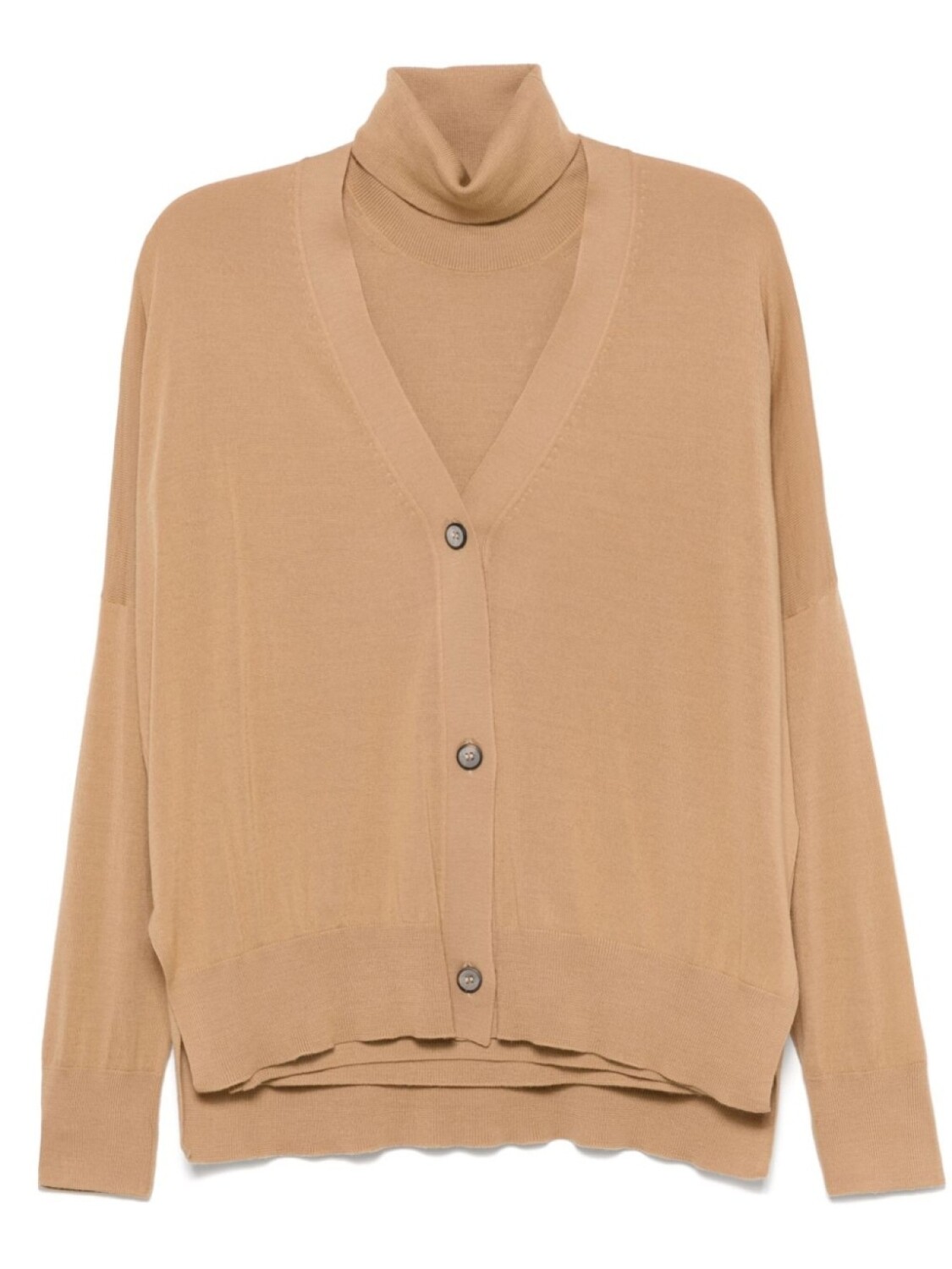 Комплект шерстяного кардигана Blanca Vita, коричневый
Комплект шерстяного кардигана Blanca Vita, коричневый