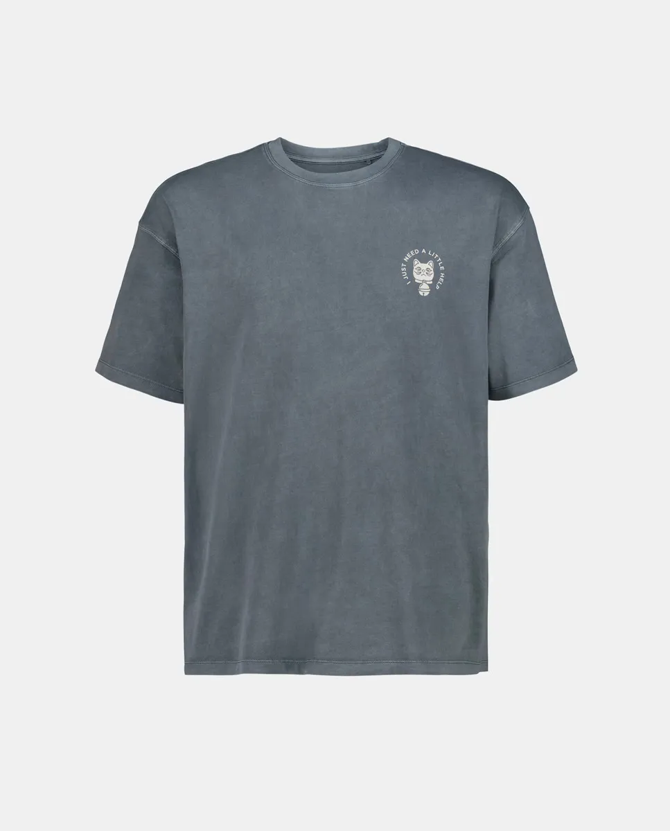 Футболка мужская с короткими рукавами и принтом в технике «garden dye» Green Coast, черный
Футболка мужская с короткими рукавами и принтом в технике «garden dye» Green Coast, черный