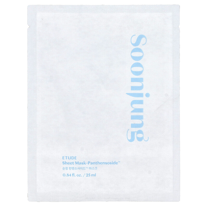 ETUDE, SoonJung, тканевая маска для лица с пантенсозидом, 1 шт., 25 мл (0,84 жидк. Унции)
ETUDE, SoonJung, тканевая маска для лица с пантенсозидом, 1 шт., 25 мл (0,84 жидк. Унции)