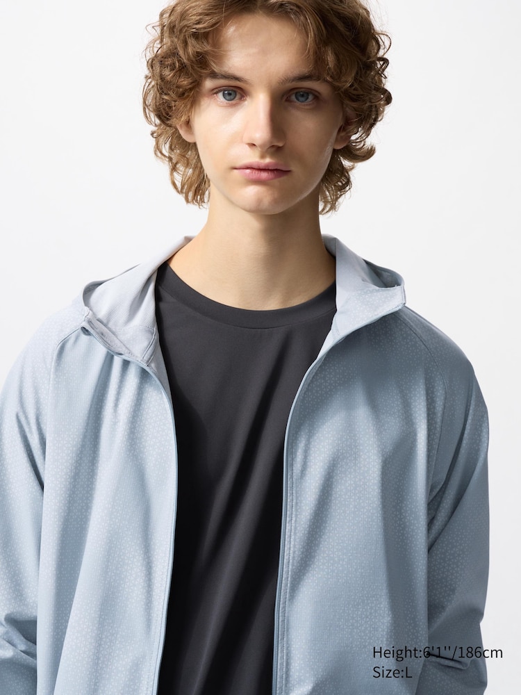 Толстовка Uniqlo Dry-Ex серая с капюшоном и молнией
Толстовка Uniqlo Dry-Ex серая с капюшоном и молнией