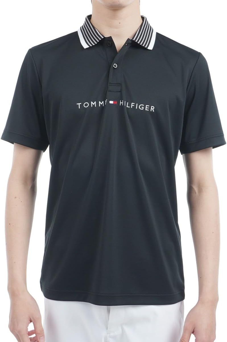 Мужская рубашка-поло Tommy Hilfiger Golf Classic THMA513, в полоску, с коротким рукавом, черный
Мужская рубашка-поло Tommy Hilfiger Golf Classic THMA513, в полоску, с коротким рукавом, черный