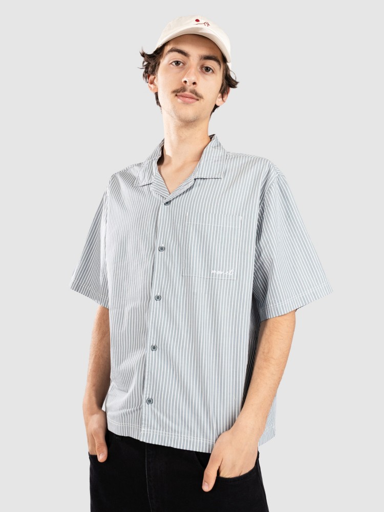 Рубашка Monet Skateboards Stripe Crop Hemd, blue
Рубашка Monet Skateboards Stripe Crop Hemd, blue