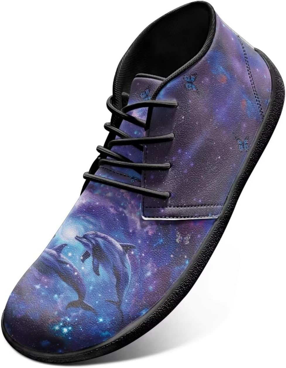 Мужские кроссовки для кросс-тренинга с широкой передней частью и рисунком «дельфин» на резиновой подошве Watdotory, Dolphin Butterfly
Мужские кроссовки для кросс-тренинга с широкой передней частью и рисунком «дельфин» на резиновой подошве Watdotory, Dolphin Butterfly