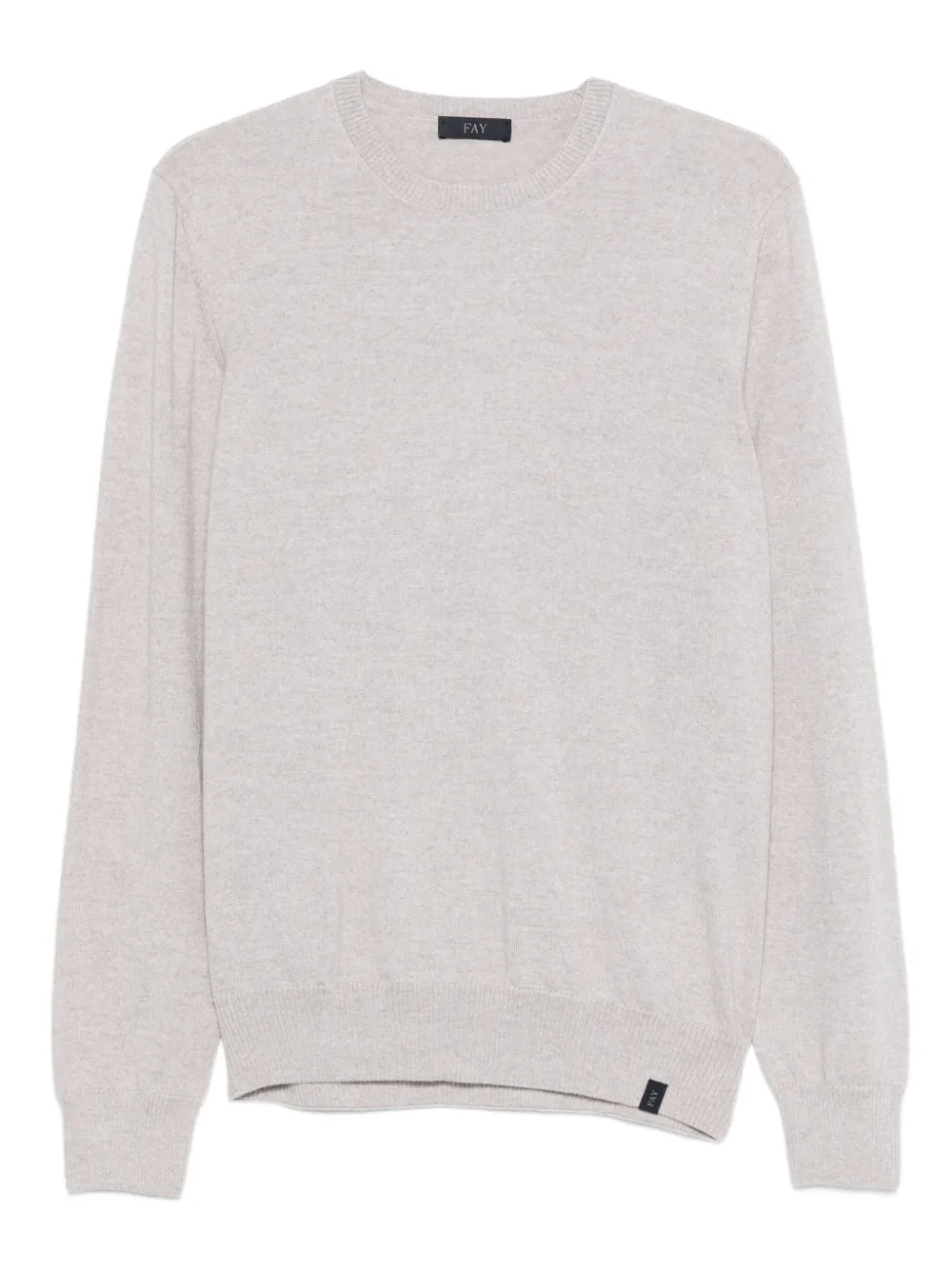 Свитер с круглым вырезом Fay, серый
Свитер с круглым вырезом Fay, серый