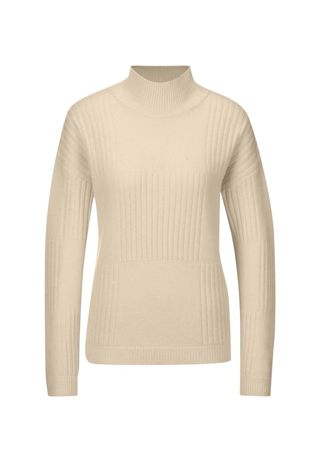 Свитер с воротником-стойкой из натуральной шерсти. Madeleine, белый
Свитер с воротником-стойкой из натуральной шерсти. Madeleine, белый