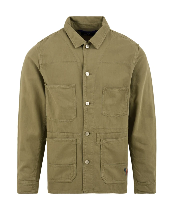 Зеленая рабочая куртка с зебровым принтом Paul Smith, зеленый
Зеленая рабочая куртка с зебровым принтом Paul Smith, зеленый