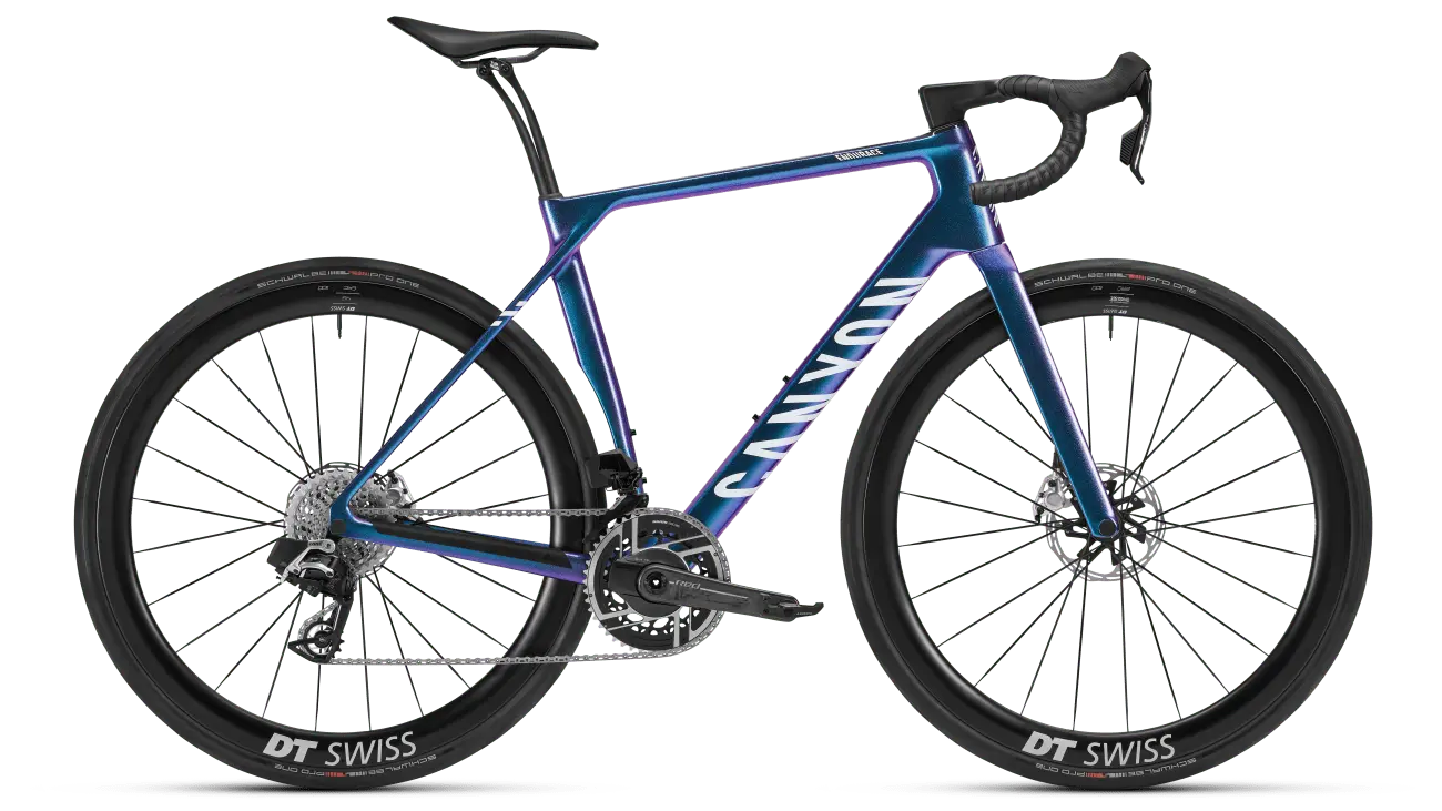 Шоссейный велосипед Endurace CFR AXS Canyon, Alpecin Iconic
Шоссейный велосипед Endurace CFR AXS Canyon, Alpecin Iconic