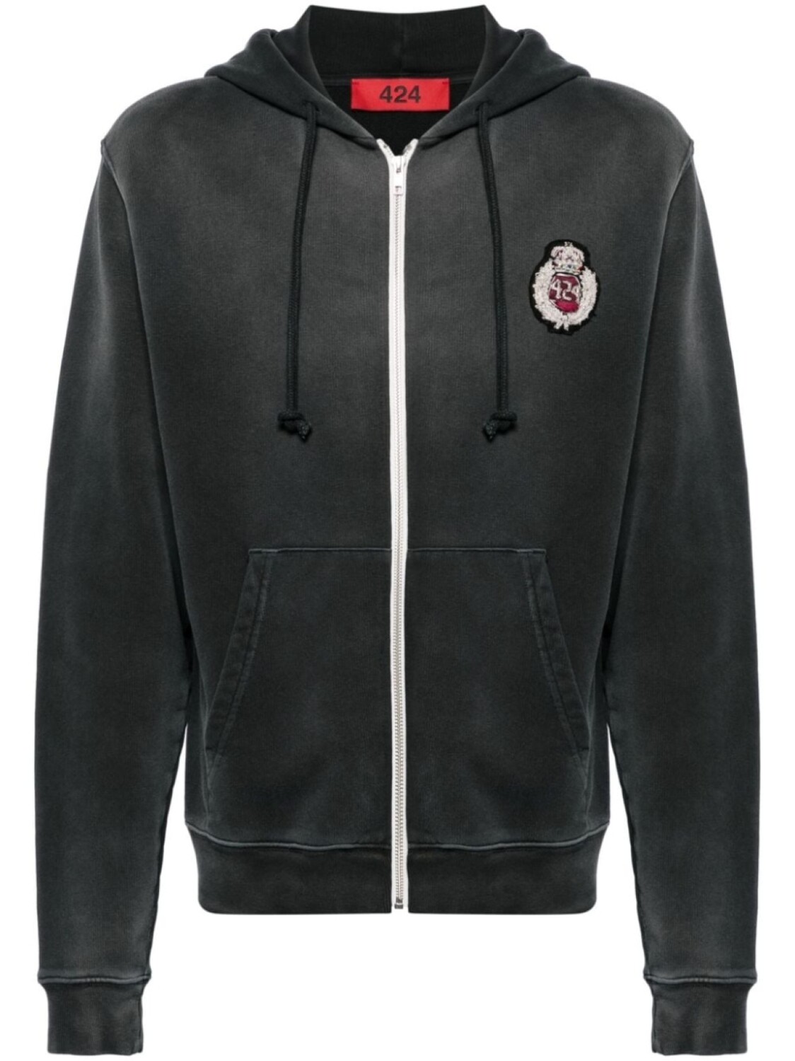 424 худи с логотипом, серый
424 худи с логотипом, серый
