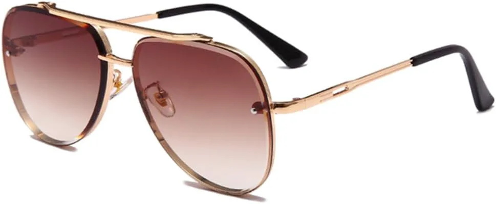 LVTFCO Модные классические солнцезащитные очки для мужчин, металлические солнцезащитные очки в винтажном стиле для женщин, защита от УФ-излучения UV400, C6
LVTFCO Модные классические солнцезащитные очки для мужчин, металлические солнцезащитные очки в винтажном стиле для женщин, защита от УФ-излучения UV400, C6