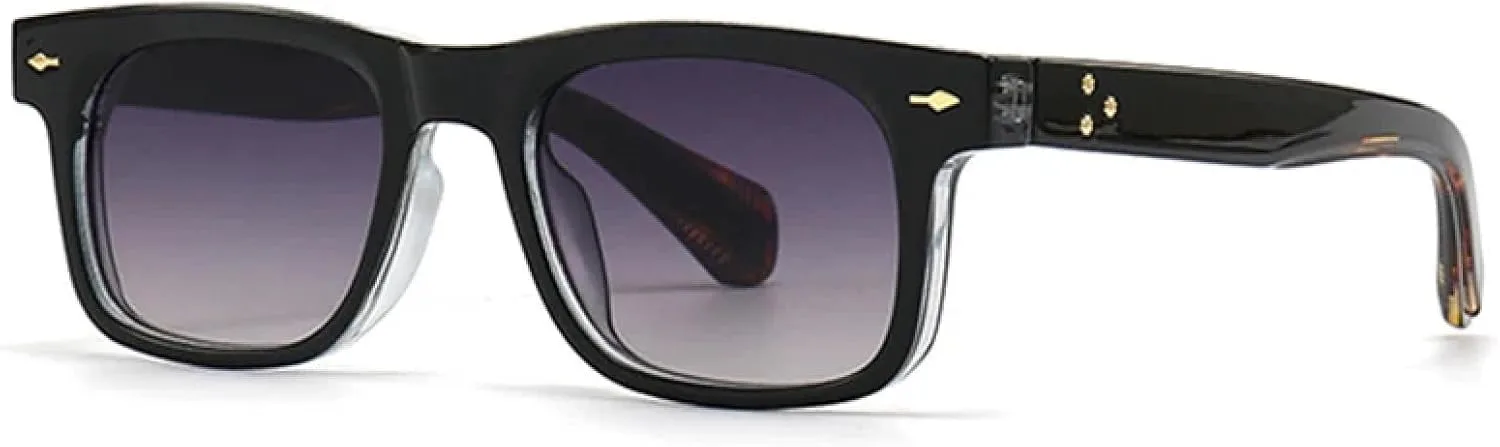 Мужские солнцезащитные очки в стиле ретро с защитой от УФ-излучения UV400, модные женские солнцезащитные очки с градиентным переходом SZVVBKK, Black Gray Gradient
Мужские солнцезащитные очки в стиле ретро с защитой от УФ-излучения UV400, модные женские солнцезащитные очки с градиентным переходом SZVVBKK, Black Gray Gradient