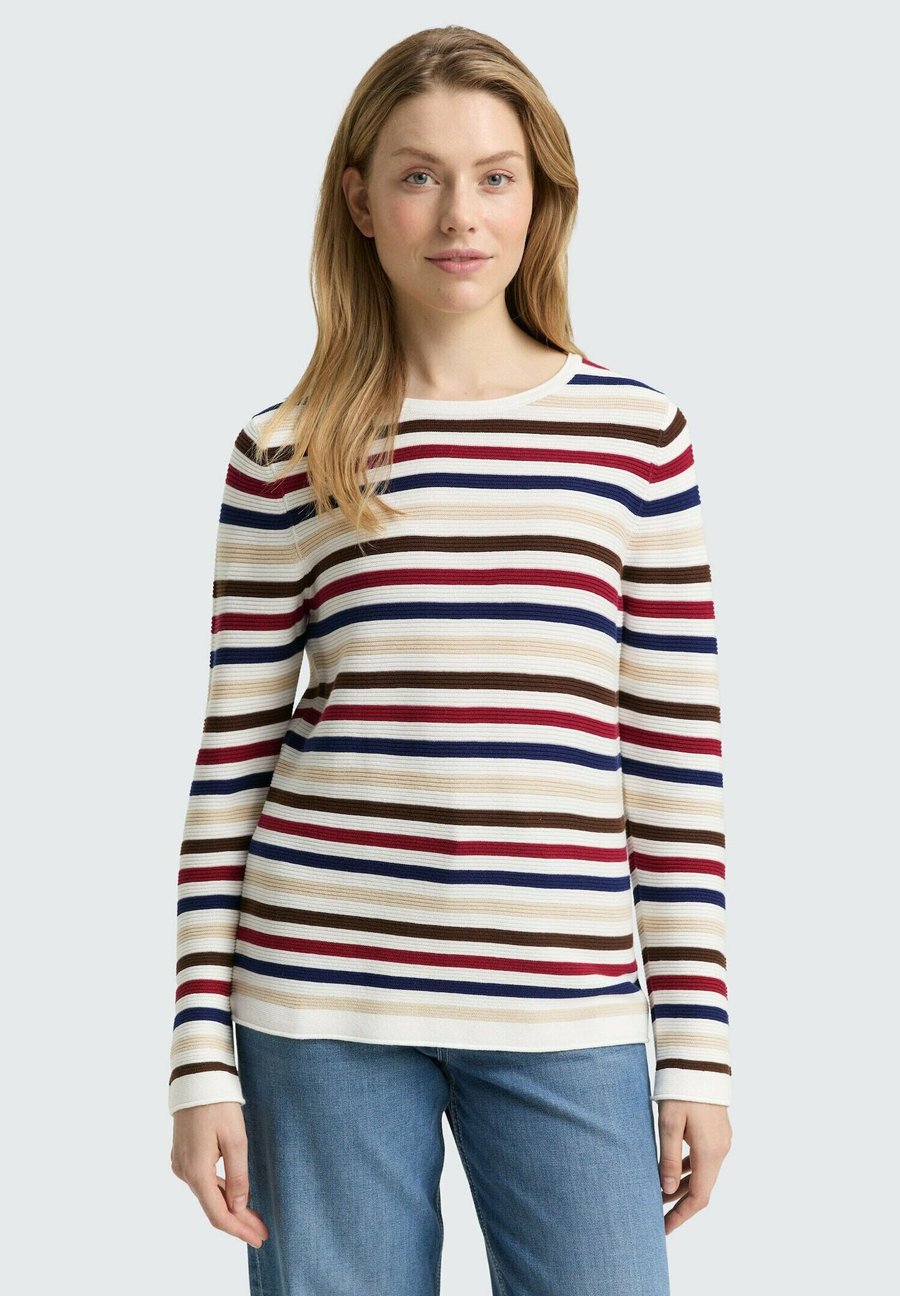 Джемпер TOM TAILOR Jumper, Red/Brown Ottoman/Red
Джемпер TOM TAILOR Jumper, Red/Brown Ottoman/Red