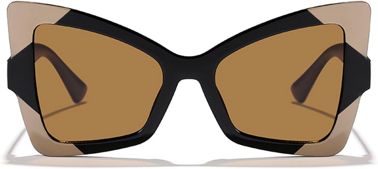 Модные винтажные солнцезащитные очки «кошачий глаз» для женщин, солнцезащитные очки в форме бабочки, стильные градиентные очки с защитой от УФ-излучения UV400 mincl, Brown
Модные винтажные солнцезащитные очки «кошачий глаз» для женщин, солнцезащитные очки в форме бабочки, стильные градиентные очки с защитой от УФ-излучения UV400 mincl, Brown