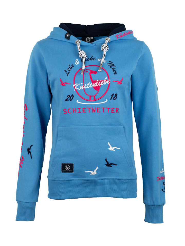 SCHIETWETTER Худи Finja, джинс с эффектом шепчущей трубки
SCHIETWETTER Худи Finja, джинс с эффектом шепчущей трубки