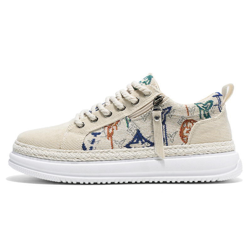 EGCHI Износостойкие мужские низкие кеды бежевые, цвет Beige
EGCHI Износостойкие мужские низкие кеды бежевые, цвет Beige