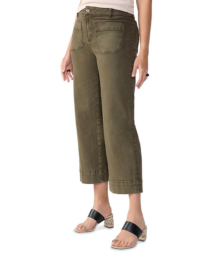 Укороченные широкие брюки Sanctuary The Marine, зеленый
Укороченные широкие брюки Sanctuary The Marine, зеленый