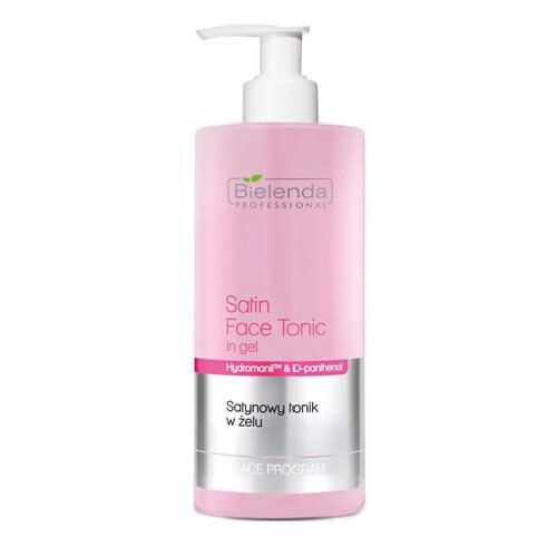 Сатиновый гель-тоник, 500 мл Bielenda, Professional
Сатиновый гель-тоник, 500 мл Bielenda, Professional