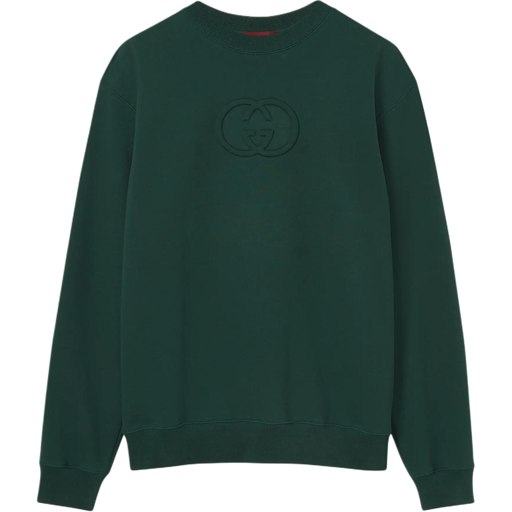 Брусовый джерси свитшот GUCCI, темно-зеленый
Брусовый джерси свитшот GUCCI, темно-зеленый