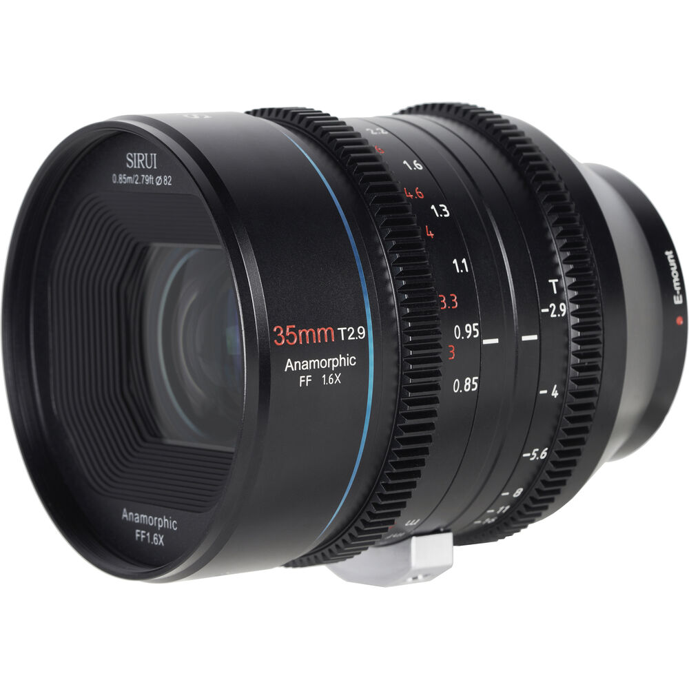 Полнокадровый анаморфотный объектив Sirui 35mm T2.9 1.6x (Nikon Z)
Полнокадровый анаморфотный объектив Sirui 35mm T2.9 1.6x (Nikon Z)